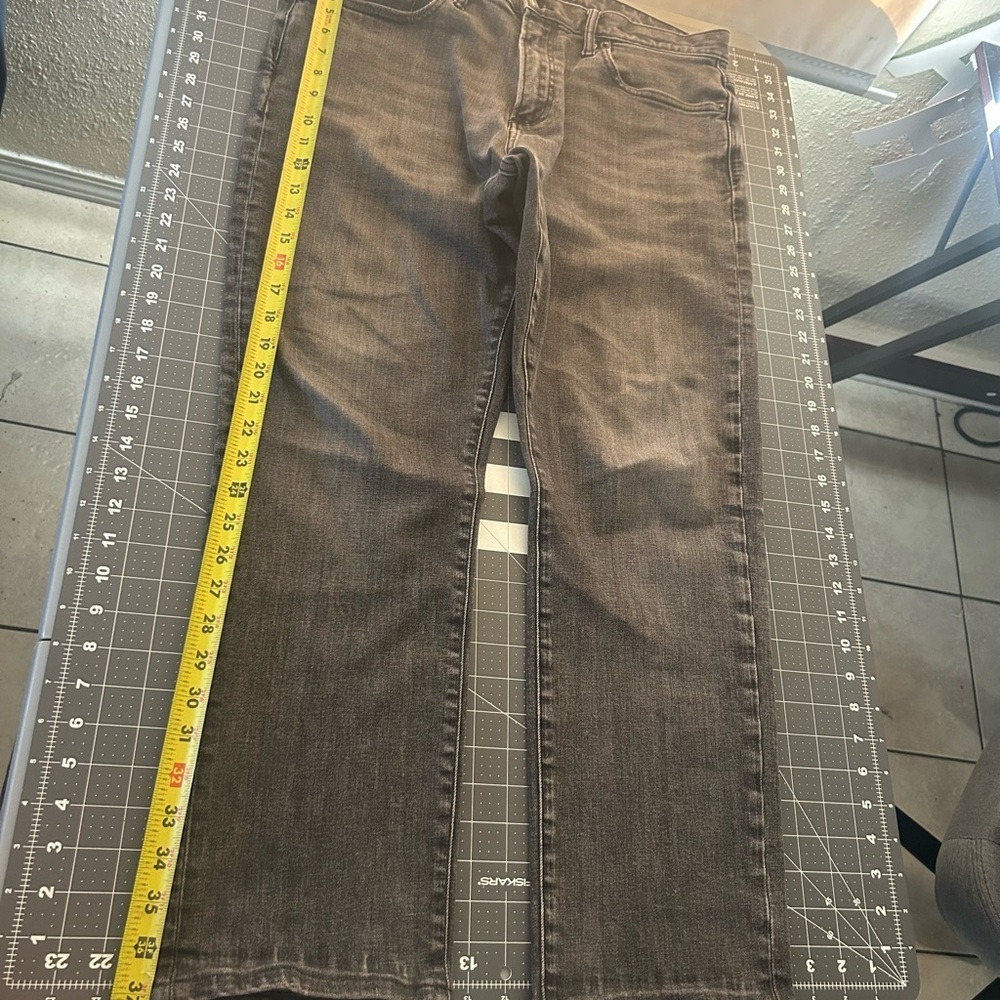 GAP Men's Dark Gray Straight Jeans